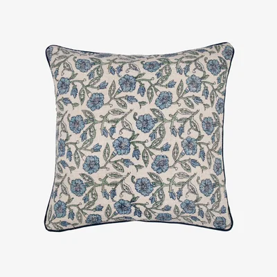 Dunelm Delphine Floral Square Cushion