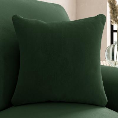 Dunelm Cosy Velvet Scatter Cushion Cosy Velvet Bottle Green