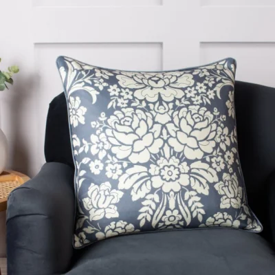 Dunelm Paoletti Melrose Polyester Square Cushion