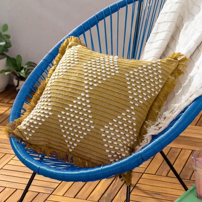 Dunelm furn. Kadie Square Cushion Gold