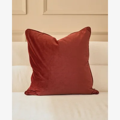 Danetti Luca toffee red large cushion