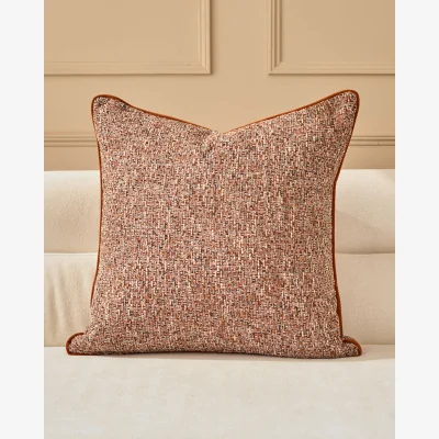 Danetti Fabian rust large cushion