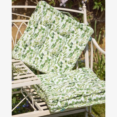 Dibor Set of Botanical Print Box Cushions