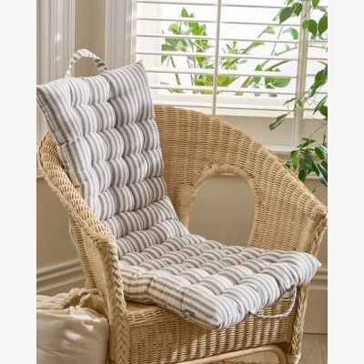 Dibor Pyreneés Grey Stripe Indoor Bench Mattress