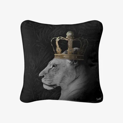 Furniture Village Lion Queen Cushion