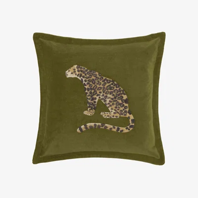 Furniture Village Waghoba Cushion - Olive