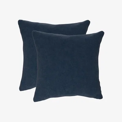 Furniture Village The Lounge Co. - Pair of Large Scatter Cushions - Damson Jam