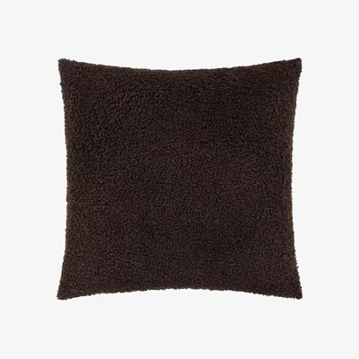 Furniture Village Kari Large Feather Cushion - Chocolate