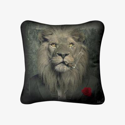 Furniture Village Lion Mafia Cushion