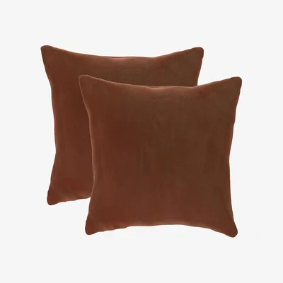 Furniture Village The Lounge Co. - Pair of Small Scatter Cushions - Rusty Gate