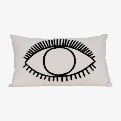 Furniture Village Eye Embroidered Cushion