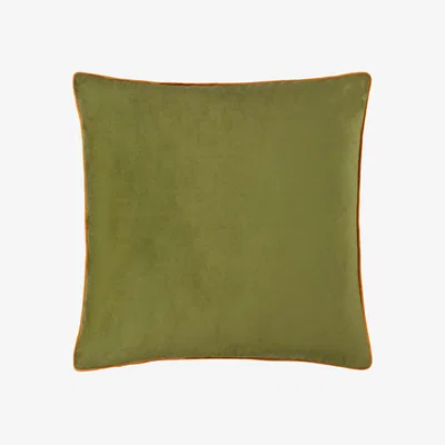 Furniture Village Madison Small Feather Cushion - Olive