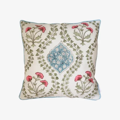 French Bedroom Buta Garden Trellis Cushion