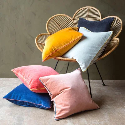 Graham & Green Amara Small Mango Cushion