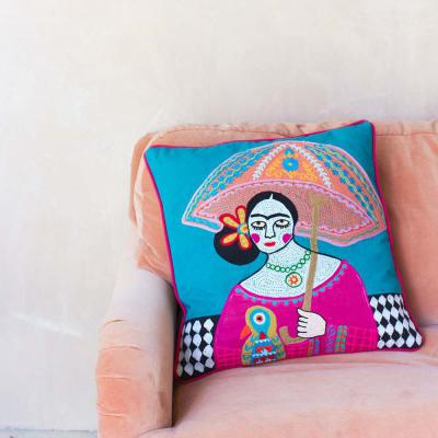 Graham & Green Mexicana Umbrella Cushion