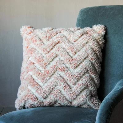 Graham & Green Zig Zag Tufted Cushion