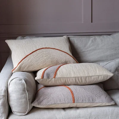 Graham & Green Graham and Green Layla Rectangular Semicircle Cushion