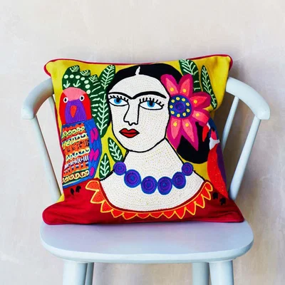 Graham & Green Mexicana Yellow Cushion