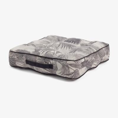 Habitat Habitat Palm Print Grey Floor Cushion