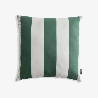 Habitat Habitat Stripe Outdoor Cushion - Green