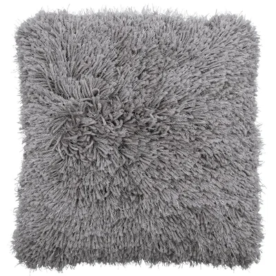 Habitat Habitat Eyelash Luxe Cushion - Grey - 43x43cm