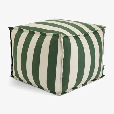 Habitat Habitat Stripe Outdoor Pouffe Cushion
