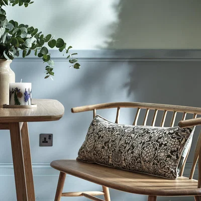Habitat Habitat x Morris & Co. Sunflower Woodblock Bolster Cushion