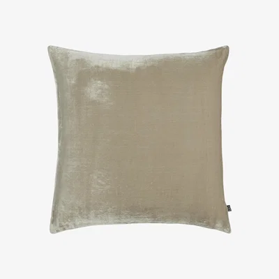 Habitat Habitat Regency Plain Velvet Cushion - Taupe -58x58cm
