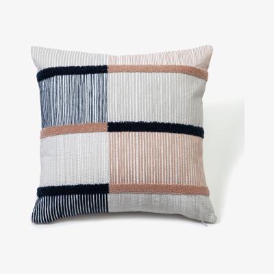 Habitat Habitat Soft Textured Skandi Cushion - Cream - 43x43cm