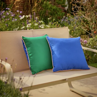 Habitat Habitat Multicolour Outdoor Cushion with Piping