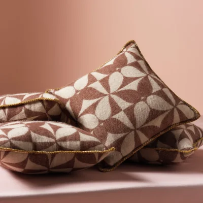 Habitat Habitat x Scion Attolo Cushion Brown - 43x43cm