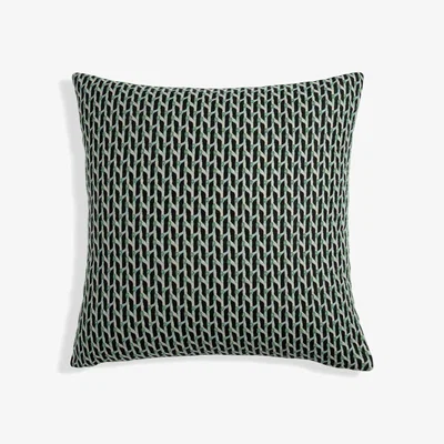 Habitat Habitat Mono Geo Jacquard Cushion - 43x43cm