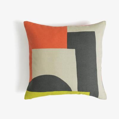 Habitat Habitat Miro Printed Cushion- Multicoloured - 43x43cm
