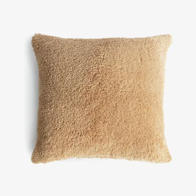 Habitat Habitat Snuggle Fleece Cushion - Mocha - 43X43cm
