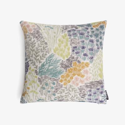 Habitat Habitat Floral Meadow Printed Cushion -Multicoloured-43x43cm