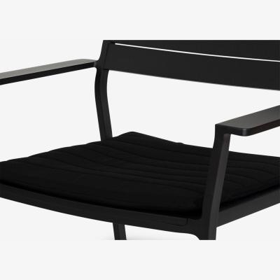 Heal's Case Eos Garden Lounge Chair Cushion Black - Heal's UK Outdoor Furniture
