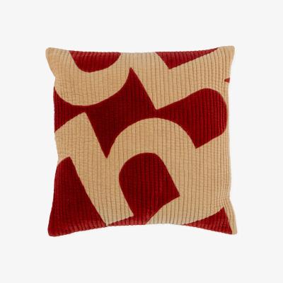 Heal's Heal's 59 Cushion Red & Cream 45 x 45cm