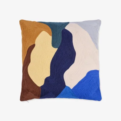 Heal's Heal's + Clare Dudeney Cushion Blue