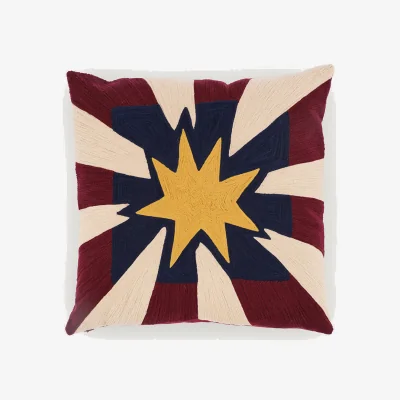 Heal's Heal's Star Embroidered Cushion 45 x 45cm
