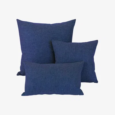 Heal's Heal's Islington Cushion Navy 60 x 60cm - Heal's UK Furniture