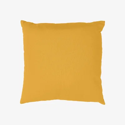 Homebase Recycled Cotton Cushion - Ochre