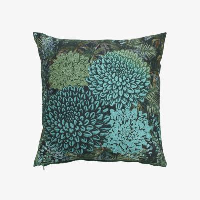 Homebase Dark Green Foliage Outdoor Garden Scatter Cushion