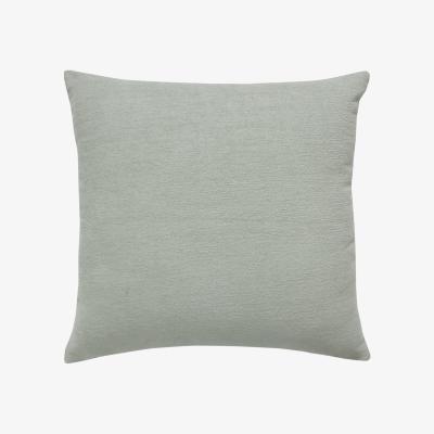 Homebase Chenille Cushion - Sage - 50x50cm