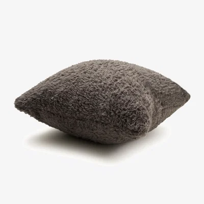 Homebase Snuggle Cushion - Charcoal - 43x43cm