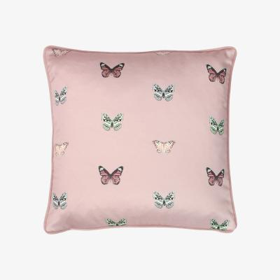 Homebase Butterfly Printed Cushion - 43x43cm