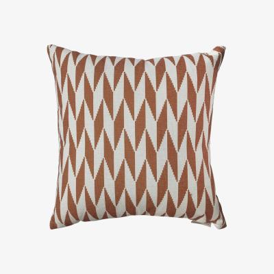 IO Living Bramblecrest Rust Shard Square Scatter Cushion
