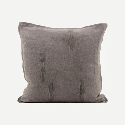 IO Living Rivington Cushion Cover Washed Grey