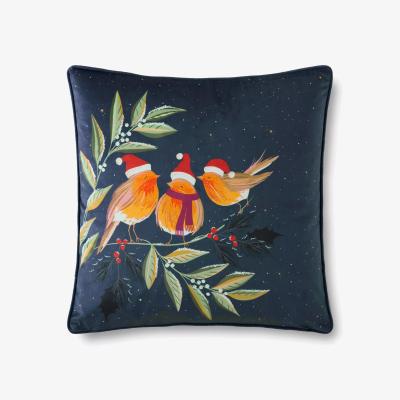 John Lewis Sara Miller Robin Chorus Cushion, Midnight