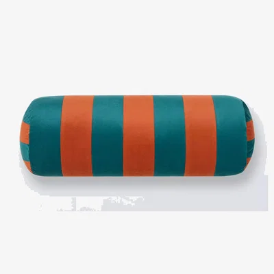 John Lewis John Lewis Velvet Stripe Bolster Cushion