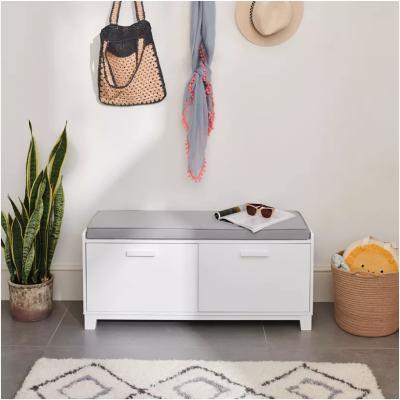 John Lewis Great Little Trading Co Blake Hallway Storage Bench and Bench Cushion